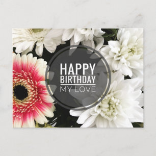 Carte Postale Joyeux anniversaire Mon amour