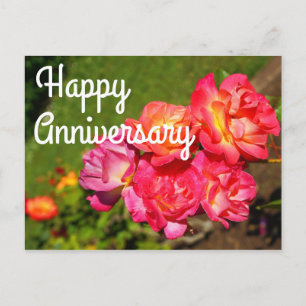 Carte postale Joyeux Anniversaire Rose de Joseph #