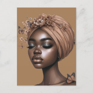 Carte Postale Joyeux anniversaire Sista Black Girl Magic Melanin