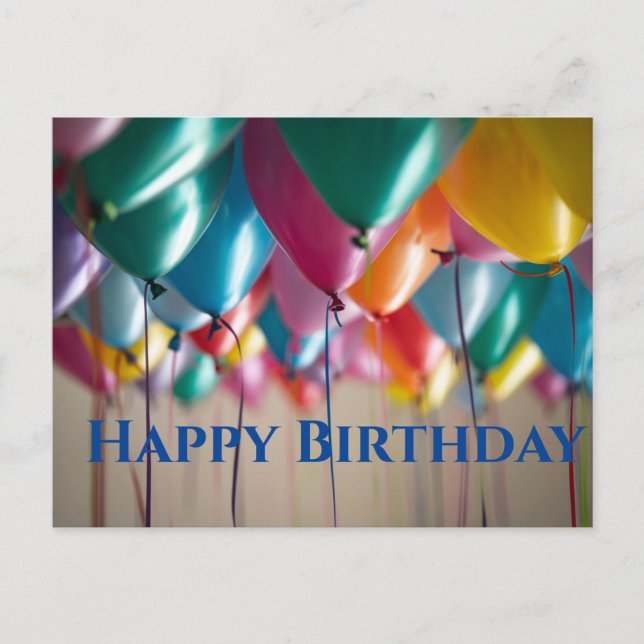 Carte postale Joyeux anniversaire spécial (Devant)