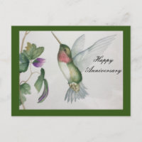 Joyeux Anniversaire Stylé Douce Colibri