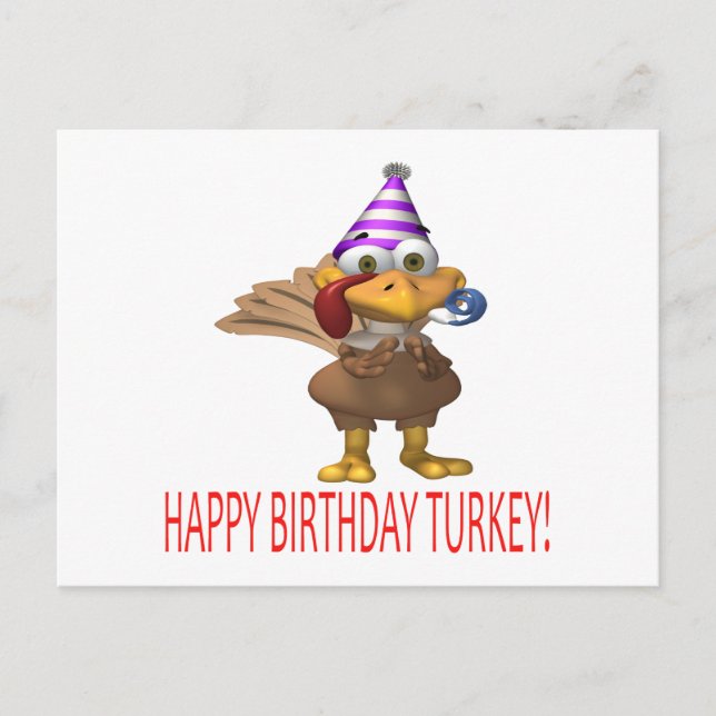 Carte Postale Joyeux anniversaire Turquie (Devant)