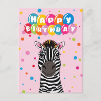 Joyeux Anniversaire Zèbre