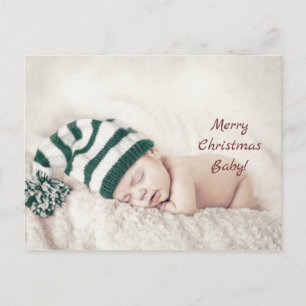 Carte Postale Joyeux bébé de Noël