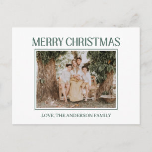 Carte Postale Joyeux et Lumineux Noël Fêtard