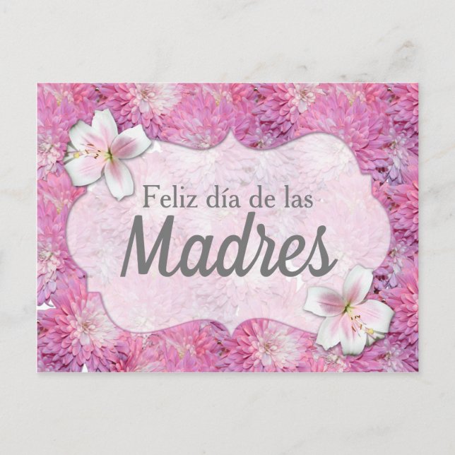 Carte postale - Joyeux Fête des Mères (Devant)