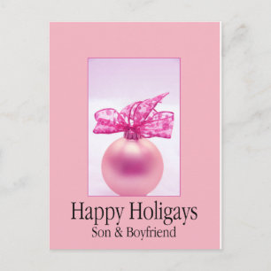 Carte Postale Joyeux Fils et copain Holigays