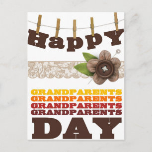 Carte Postale Joyeux Grandparents