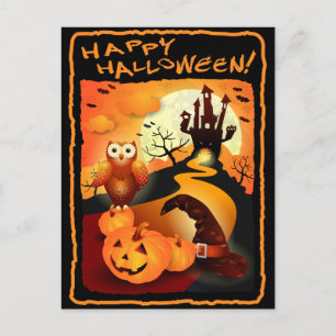 Carte Postale Joyeux Halloween !