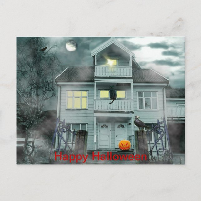 Carte Postale Joyeux Halloween (Devant)