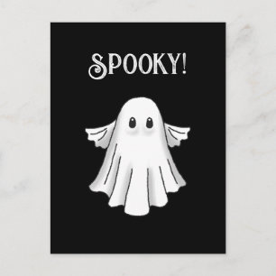 Carte Postale Joyeux Halloween effrayant