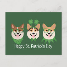 Joyeux Jour de la Saint Patrick Pembroke Welsh Cor
