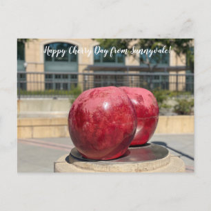 Carte Postale Joyeux Jour des Cerisiers de Sunnyvale !