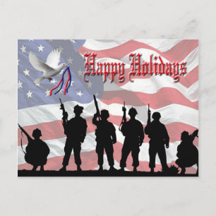 Carte postale Joyeux Jours Militaires