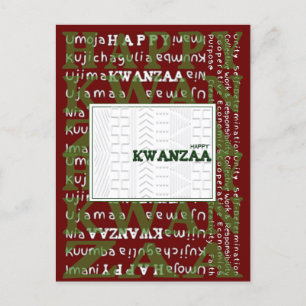 Carte Postale Joyeux Kwanzaa