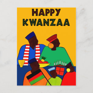 Carte Postale Joyeux Kwanzaa