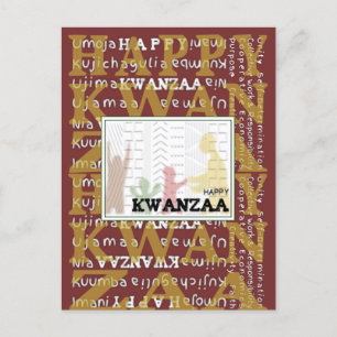 Carte Postale Joyeux Kwanzaa
