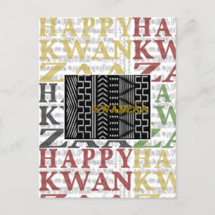 Carte Postale Joyeux Kwanzaa