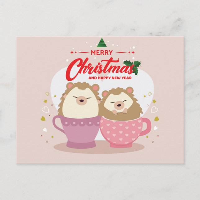 Carte Postale Joyeux Noël (Devant)