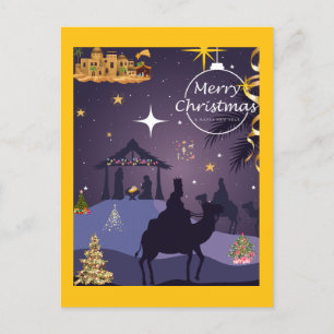 Carte Postale Joyeux Noël.