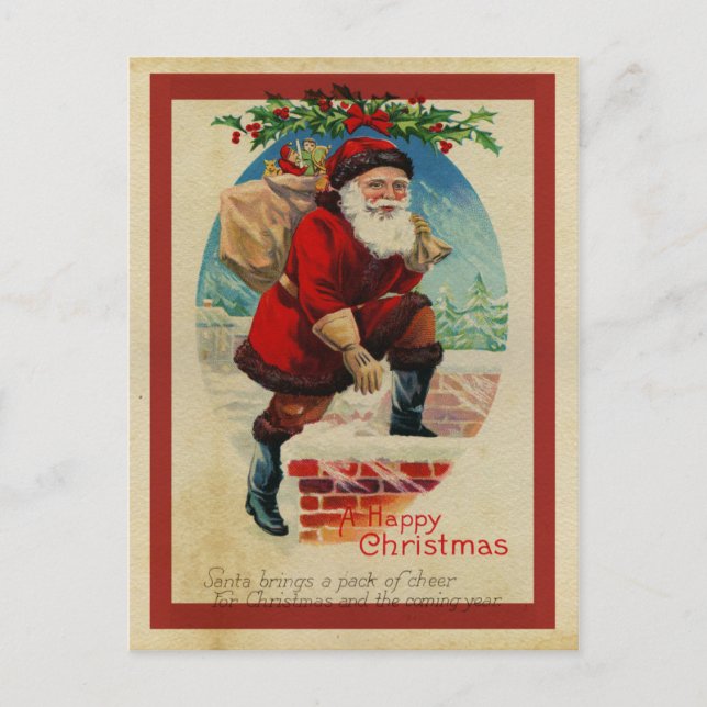 Carte Postale Joyeux Noël (Devant)