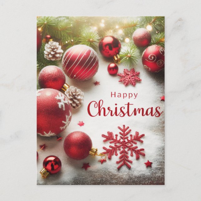 Carte Postale Joyeux Noël (Devant)