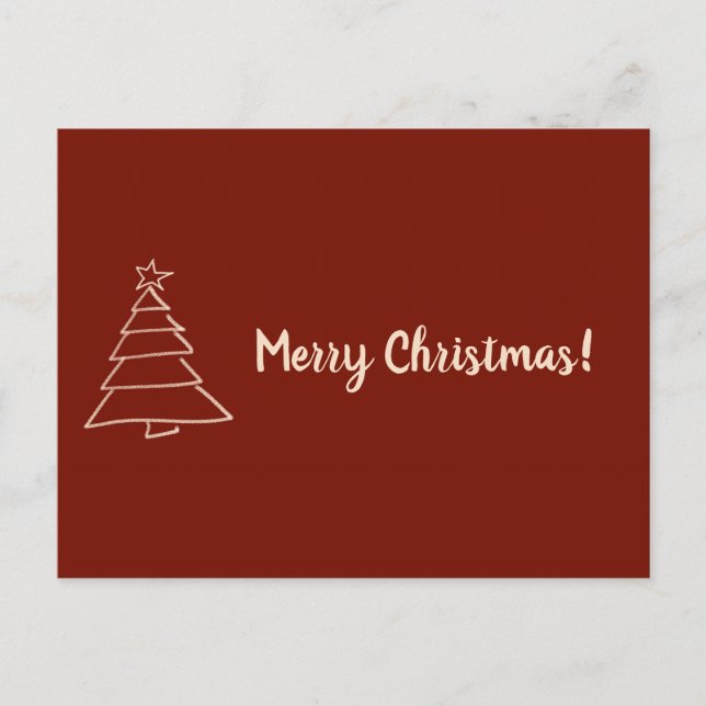 Carte Postale Joyeux Noël (Devant)