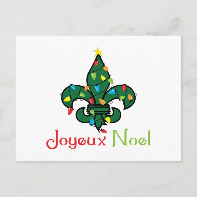 Carte Postale Joyeux Noel (Devant)