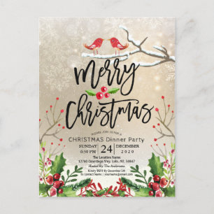 Carte Postale Joyeux Noël Bonne année Fête Père Noël