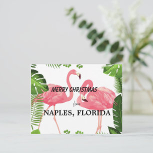 Carte Postale Joyeux Noël de Naples, Floride