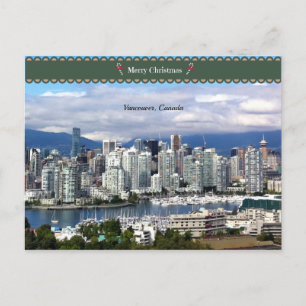 Carte Postale Joyeux Noël de Vancouver