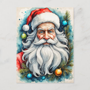 Carte Postale Joyeux Noël du Père Noël
