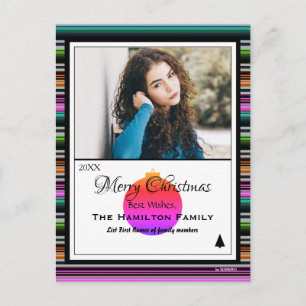 Carte postale Joyeux Noël - HAMbWG