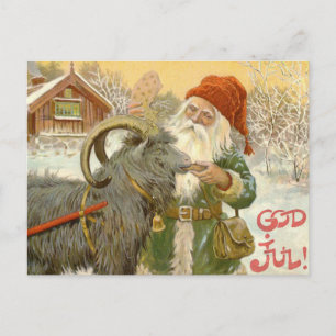 Carte Postale Joyeux Noël par Jenny Nystrom