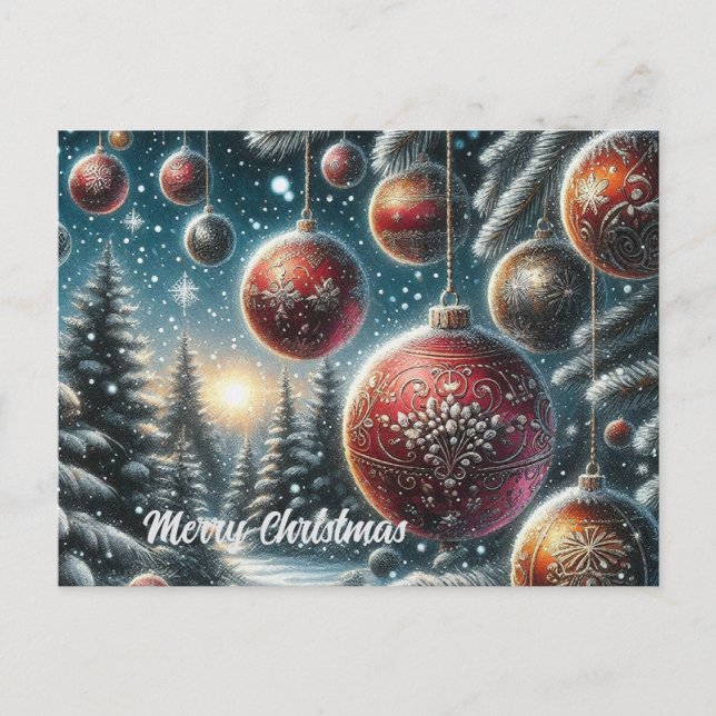 Carte Postale Joyeux Nouvel An 01 (Devant)