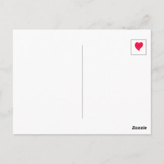 Carte Postale Joyeux Nouvel An ~coeur de ruban ~