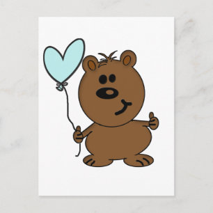 Carte Postale Joyeux Ours d'anniversaire