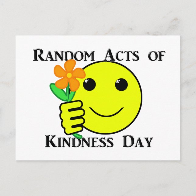 Carte Postale Joyeux Random Acts of Kindness Day (Devant)