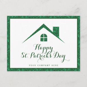 Carte Postale Joyeux St. Patrick's Day Real Estate House
