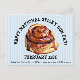 Carte postale Joyeux Sticky Bun Holidays