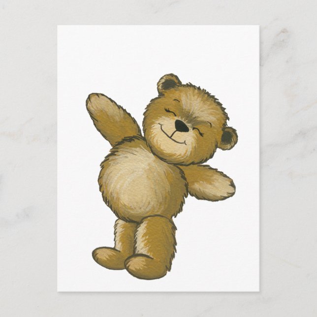 Carte Postale Joyeux Teddy (Devant)