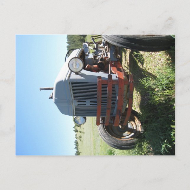 Carte Postale Joyeux Tracteur ! (Devant)