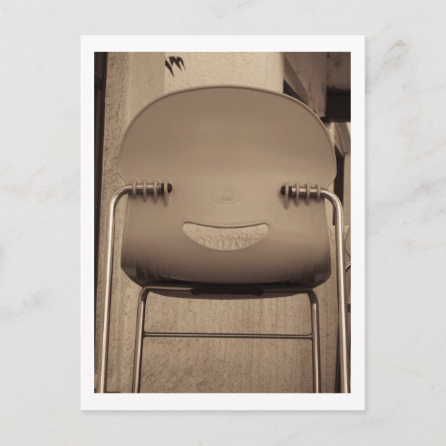 Carte Postale Joyeux visage (Devant)