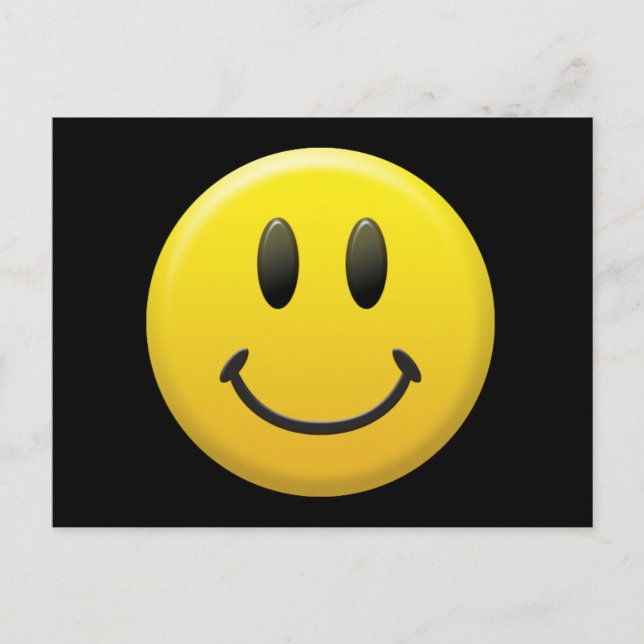 Carte Postale Joyeux visage (Devant)