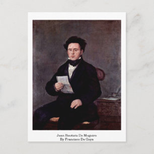 Carte Postale Juan Bautista De Muguiro Par Francisco De Goya