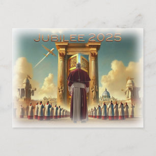 Carte Postale Jubilé 2025, Vatican, souvenir voyage, idée cadeau