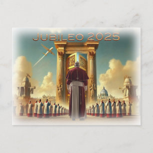 Carte Postale Jubileo 2025 Vaticano, recuerdo viaje idea regalo.