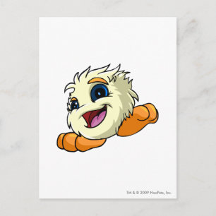 Carte Postale JubJub blanc