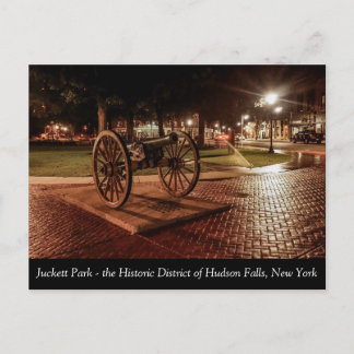 Carte Postale Juckett Park dans le quartier historique de Hudson