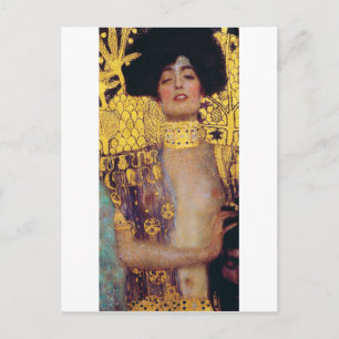 Carte Postale Judith (Dame en or), Gustav Klimt